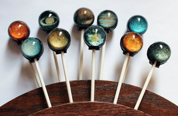 Caramelos del Sistema Solar