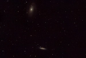 M81 y M82. Galaxias en la Osa Mayor.