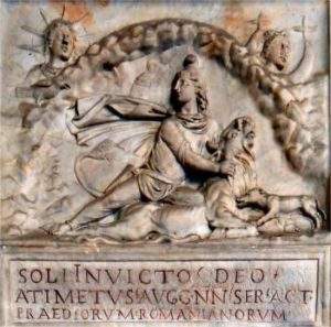 mitra sol invictus vatican museum