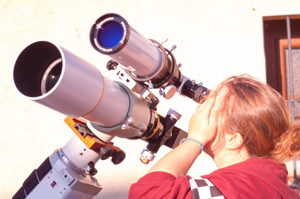 telescopios para ver el sol