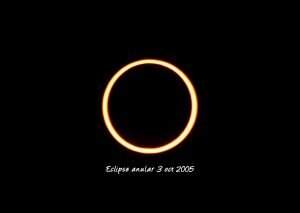 eclipse anular octubre 2005