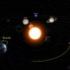 Evolución de los planetas del Sistema Solar en febrero de 2023