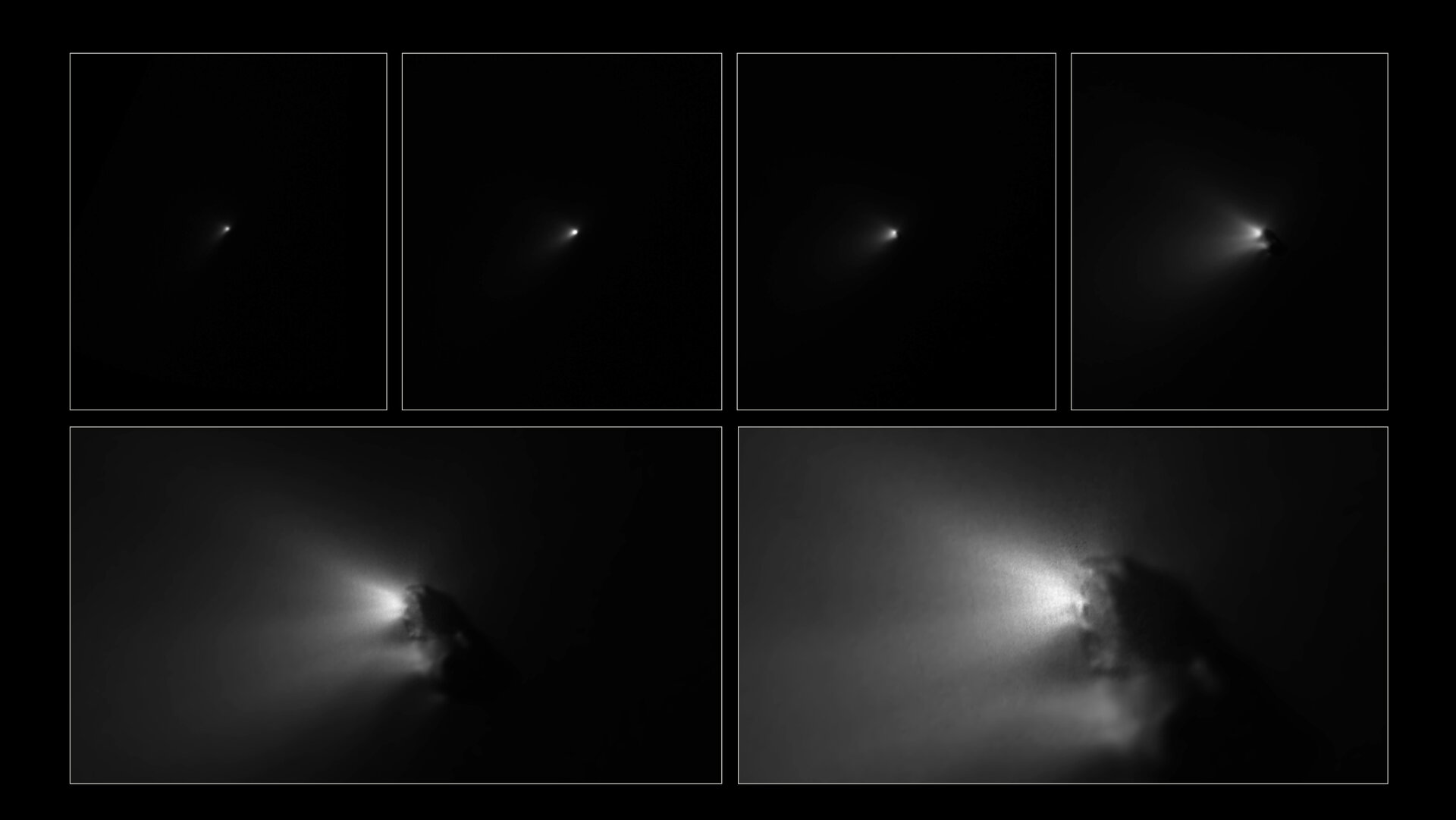Imagen del Cometa Halley