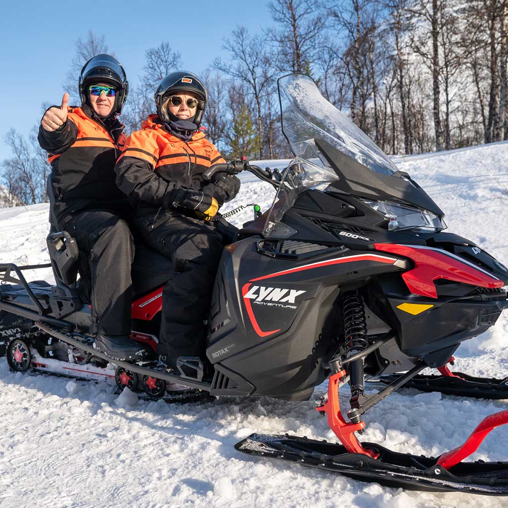 Motos de nieve Noruega
