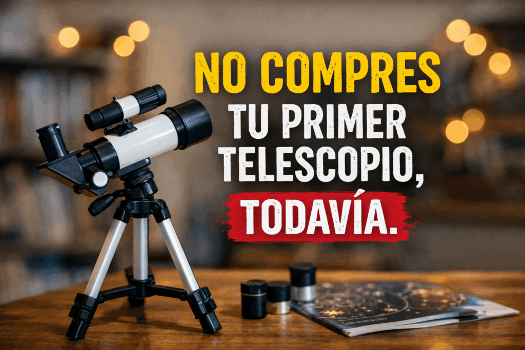 Telescopio de adorno