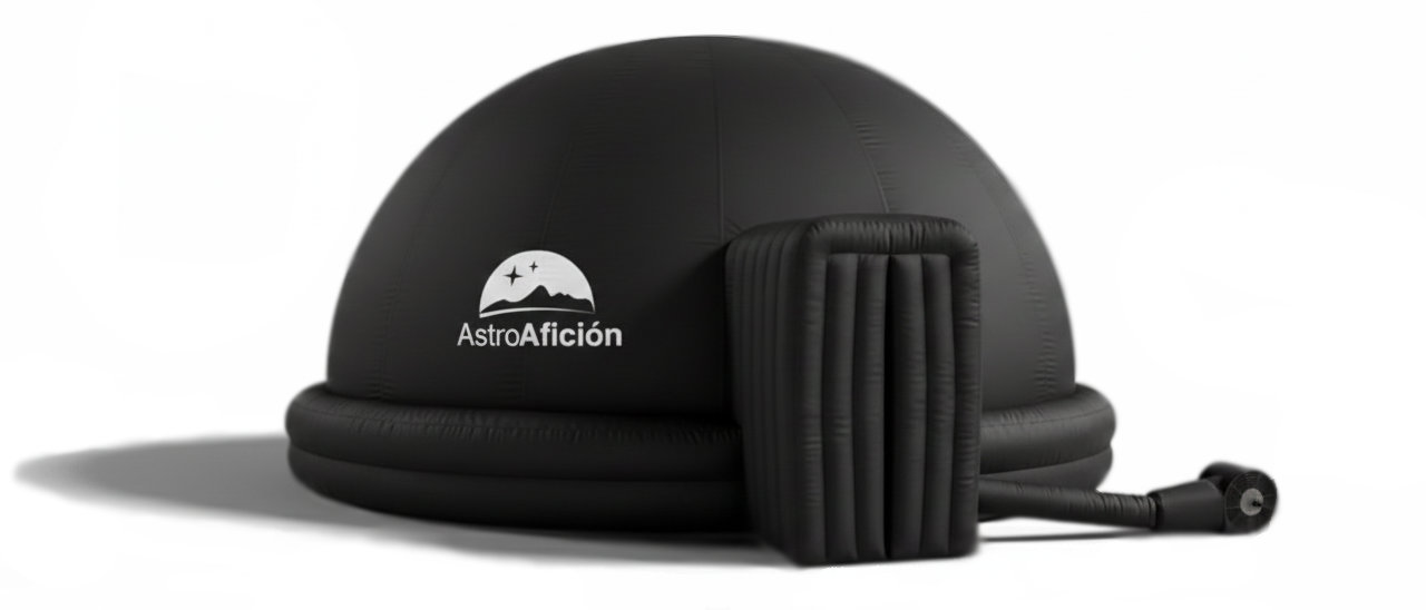 Planetario de 7 metros con inflador silencioso